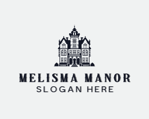 Manor Mansion House logo design