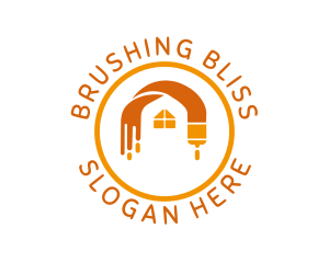 Paint Brush Drip House logo