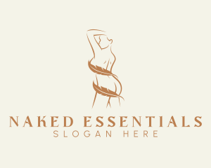 Erotic Nude Woman logo design