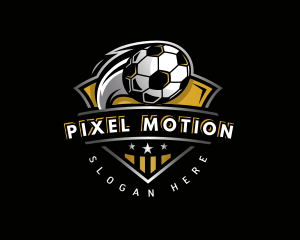 Soccer League Football logo design