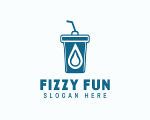 Flask Water Drink logo
