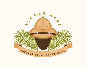 Safari Pith Helmet logo design