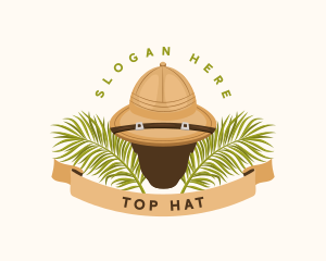 Safari Pith Helmet logo design