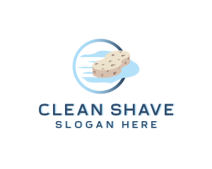 Sponge Wipe Cleaning logo design