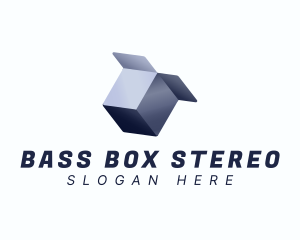 3D Package Box logo design