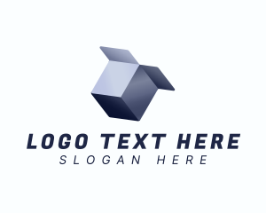Platform - 3D Package Box logo design