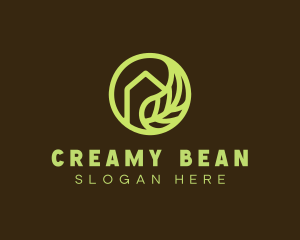 Green Leaf Home logo design