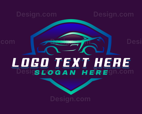 Automobile Racer Detailing Logo