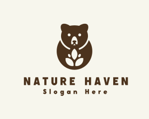 Bear Nature Conservation logo design