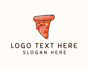 Rabbit Pizza Slice logo