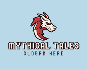 Dragon Mythical Gaming logo design