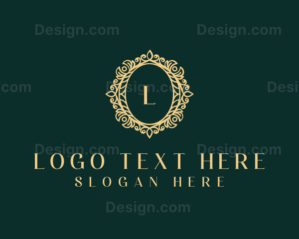 Royal Ornamental Wreath Logo