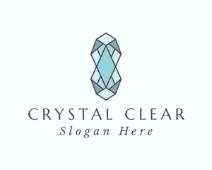 Diamond Crystal Gem logo design