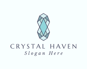 Diamond Crystal Gem logo design