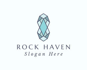 Diamond Crystal Gem logo design