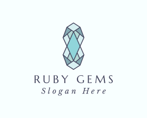 Diamond Crystal Gem logo design