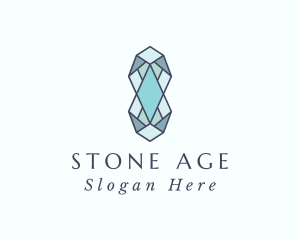 Diamond Crystal Gem logo design