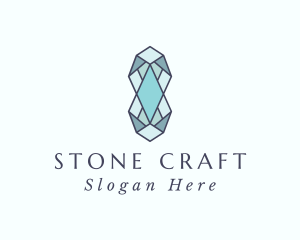 Diamond Crystal Gem logo design