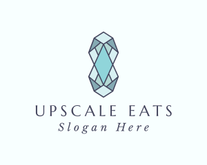 Diamond Crystal Gem logo design