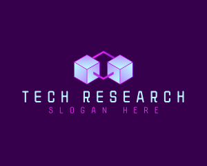 Interlinked Tech Cube logo