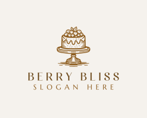 Sweet Wedding Cake logo design