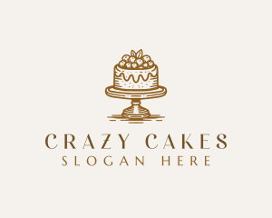 Sweet Wedding Cake logo design