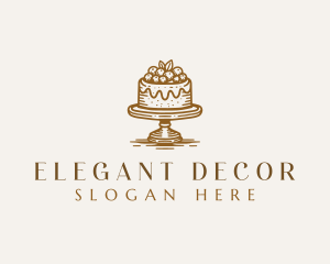 Sweet Wedding Cake logo design