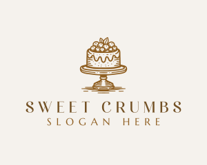 Sweet Wedding Cake logo design