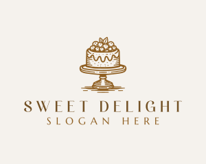 Sweet Wedding Cake logo design