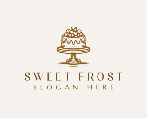 Sweet Wedding Cake logo design