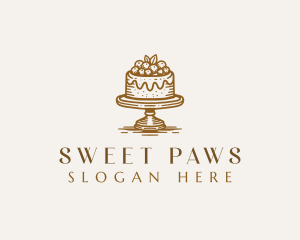 Sweet Wedding Cake logo design