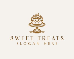 Sweet Wedding Cake logo design