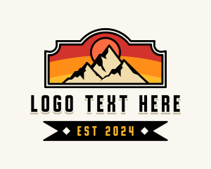 Mountain Peak Hiker logo