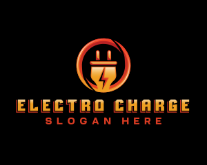 Electric Plug Power logo design