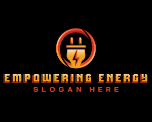 Electric Plug Power logo design