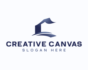Creative Calligraphy Letter C logo design