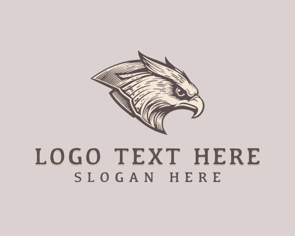 Patriotic Eagle Bird logo