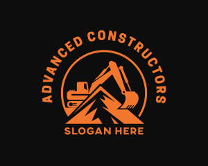 Industrial Mountain Machinery logo design