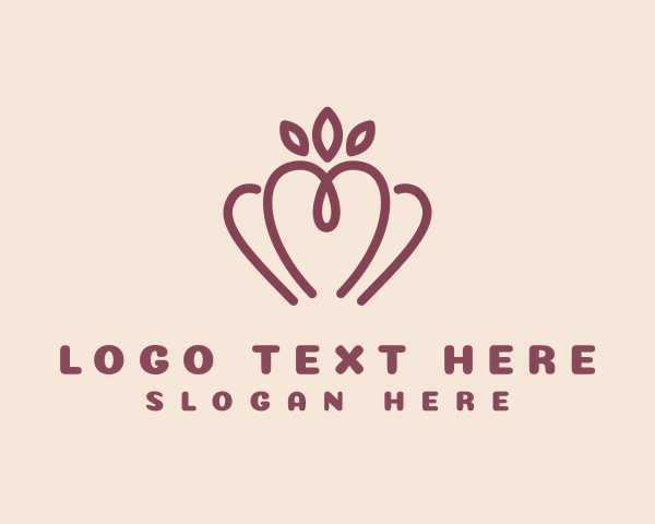 Blossom logo example 1