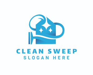 Home Vacuum Cleaning  logo design