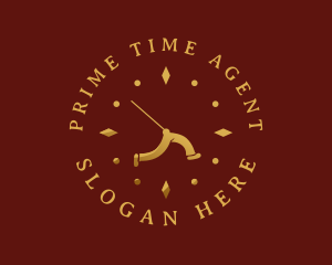 Clock Run Time logo design