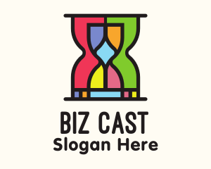 Colorful Hourglass Timer logo