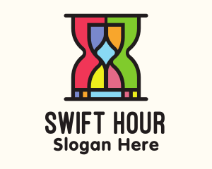 Colorful Hourglass Timer logo