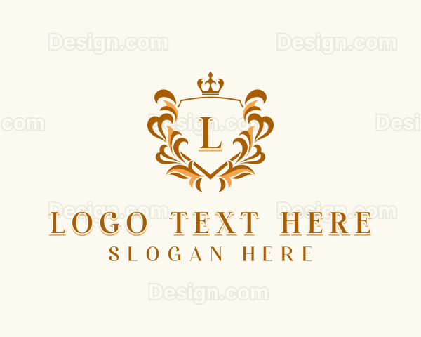 Elegant Regal Shield Logo