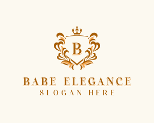 Elegant Regal Shield logo design