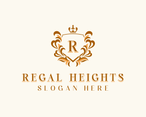 Elegant Regal Shield logo design