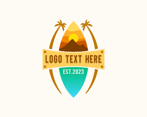 Tropical Beach Surfing logo