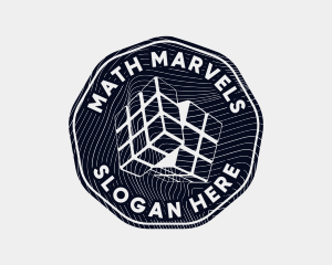 Rubik's Cube Badge logo