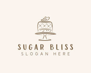 Cake Pastry Sweets logo design