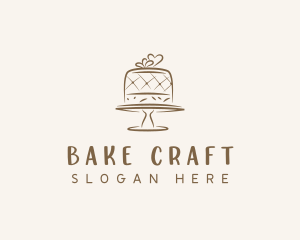 Cake Pastry Sweets logo design